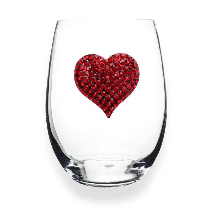 Red Heart Stemless